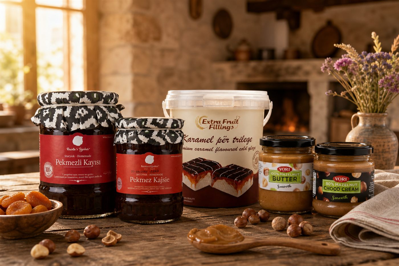 Grandma's Recipe Sylt, pekmez & bredbart